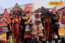 নিরঞ্জনের আগে সাংঘাতিক অঘটন! ভক্তদের উপরে পড়ল সুউচ্চ বেচাকালীর মূর্তি, শিউরে ওঠা ছবি দেখুন