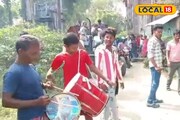 ব্যান্ড, বাজনা, বাজির রোশনাই থেকে উদ্দাম নাচ! ঠাকুমার শেষযাত্রায় অবাক কাণ্ড সিউড়িতে