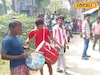 ব্যান্ড, বাজনা, বাজির রোশনাই থেকে উদ্দাম নাচ! ঠাকুমার শেষযাত্রায় অবাক কাণ্ড সিউড়িতে