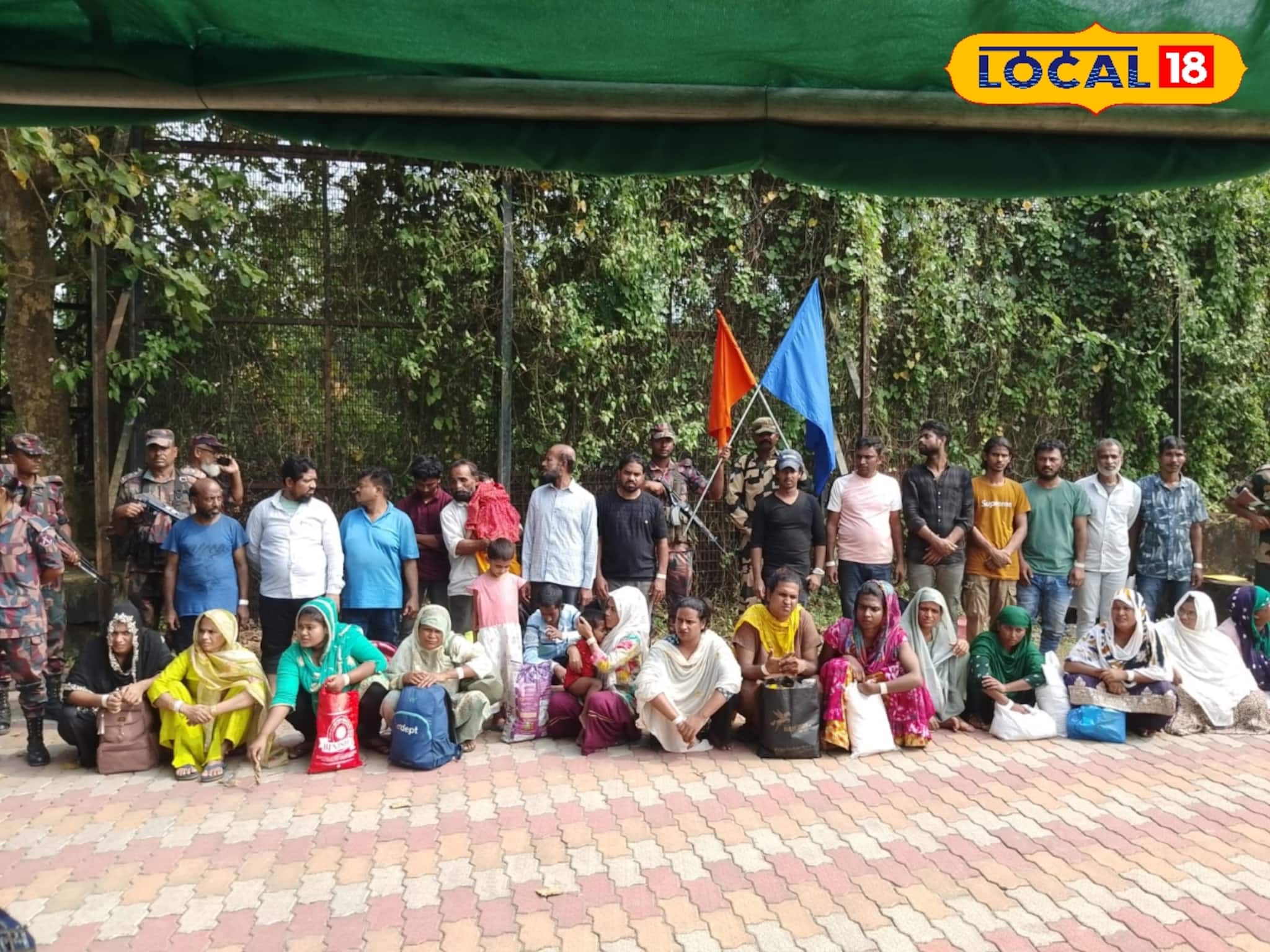 ফ্ল্যাগ মিটিং করে ৩১ জন বাংলাদেশি নাগরিককে ফেরত পাঠাল বিএসএফ