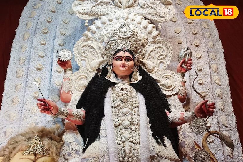 চন্দননগরের জগদ্ধাত্রী পুজো দেশের অন্যতম ঐতিহ্যবাহী পুজো হিসেবে পরিচিত। এখানে প্রতিমার বিশাল আকার, থিমের বৈচিত্র্য এবং আলোর কৌশল দর্শকদের মুগ্ধ করে। সেই বিশাল প্রতিমাগুলিকে সাজিয়ে তুলতে ব্যবহার করা হচ্ছে বনকাপাসির শিল্পীদের তৈরি শোলার সাজ, যা প্রতিটি প্রতিমাকে করে তুলছে অপরূপ।তথ্য ও ছবি: বনোয়ারীলাল চৌধুরী