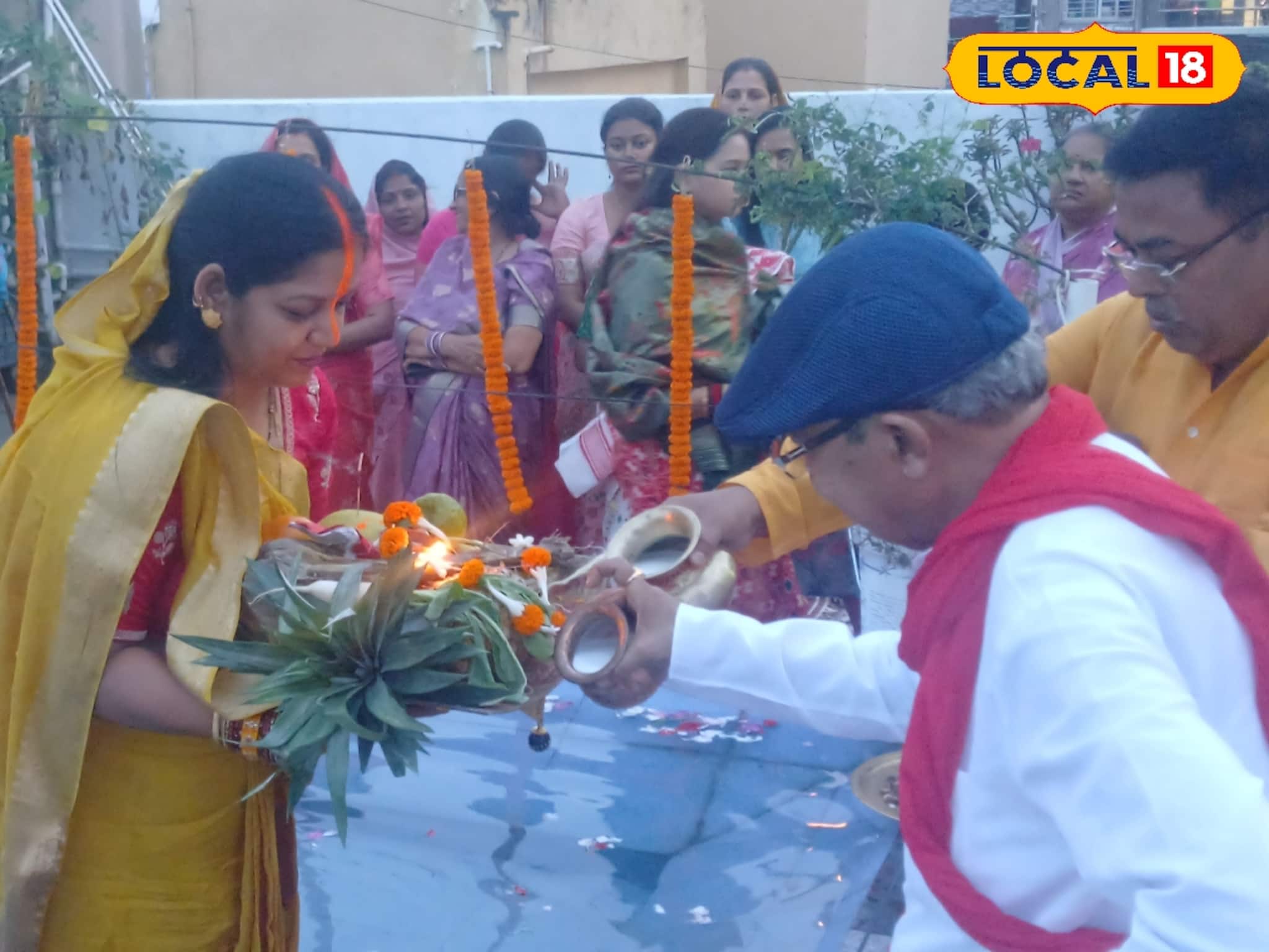 দূষিত হয় নদী-পুকুর,তাই হাওড়ার আবাসনে ছাদেই ছট পুজো, পালিত হবে ধর্ম, ভাল থাকবে প্রকৃতি