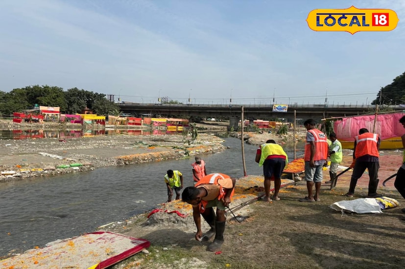 এনজিটি-র নির্দেশ মেনে নদীকে দূষণমুক্ত রাখার বার্তা পৌঁছে গেল শহরবাসীর কাছে— “পরিচ্ছন্ন নদী, সুন্দর শিলিগুড়ি।” (ছবি ও তথ্য : ঋত্বিক ভট্টাচার্য)