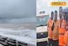 আরও কাছে এল ঘূর্ণিঝড় 'মন্থা', উত্তাল দিঘার সমুদ্র সৈকত, প্রশাসনের পক্ষ থেকে চলছে মাইকিং