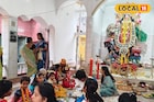 প্রতিমা সজ্জিত ৩০ ভরি সোনার অলঙ্কারে, অর্ধশতকের এই জগদ্ধাত্রী পুজোয় নবমীতে হয় সন্ধিপুজো