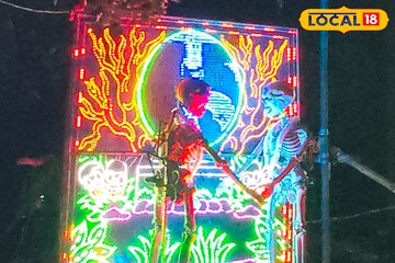 জগদ্ধাত্রী পুজোয় 'এই' গ্রামের লাইটিং দেখলে মাথা ঘুরবে! টেক্কা দিচ্ছে চন্দননগর-কৃষ্ণনগরকেও