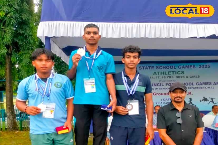 রাজ্যস্তরের স্কুল অ্যাথলেটিক্স প্রতিযোগিতায় মালদহ জেলার জয়জয়কার। স্কুল অ্যাথলেটিক্স চ্যাম্পিয়নশিপ প্রতিযোগিতায় মালদহ জেলার ঝুলিতে সাতটি পদক। বিভিন্ন খেলায় ৪ জন প্রথম স্থান এবং ৩ জন দ্বিতীয় ও তৃতীয় স্থান অর্জন করেছেন। (ছবি ও তথ্যঃ জিএম মোমিন) রাজ্যস্তরের স্কুল অ্যাথলেটিক্স প্রতিযোগিতায় মালদহ জেলার জয়জয়কার। স্কুল অ্যাথলেটিক্স চ্যাম্পিয়নশিপ প্রতিযোগিতায় মালদহ জেলার ঝুলিতে সাতটি পদক। বিভিন্ন খেলায় ৪ জন প্রথম স্থান এবং ৩ জন দ্বিতীয় ও তৃতীয় স্থান অর্জন করেছেন। (ছবি ও তথ্যঃ জিএম মোমিন)