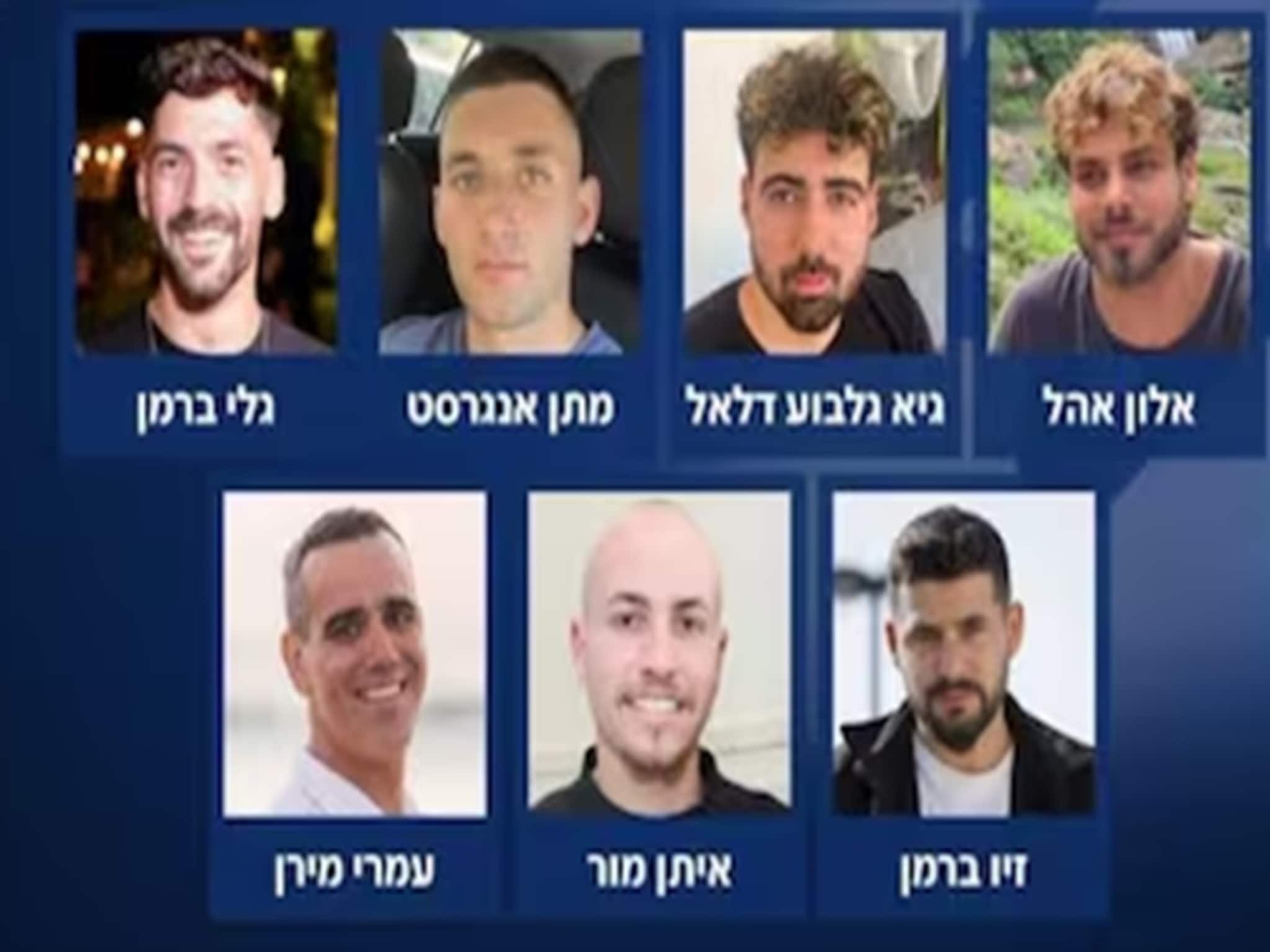 গাজা শান্তি চুক্তির অধীনে মুক্তিপ্রাপ্ত প্রথম দল, হামাস যাদের ছেড়েছে জেনে নিন সেই ৭ ইজরায়েলির পরিচয়