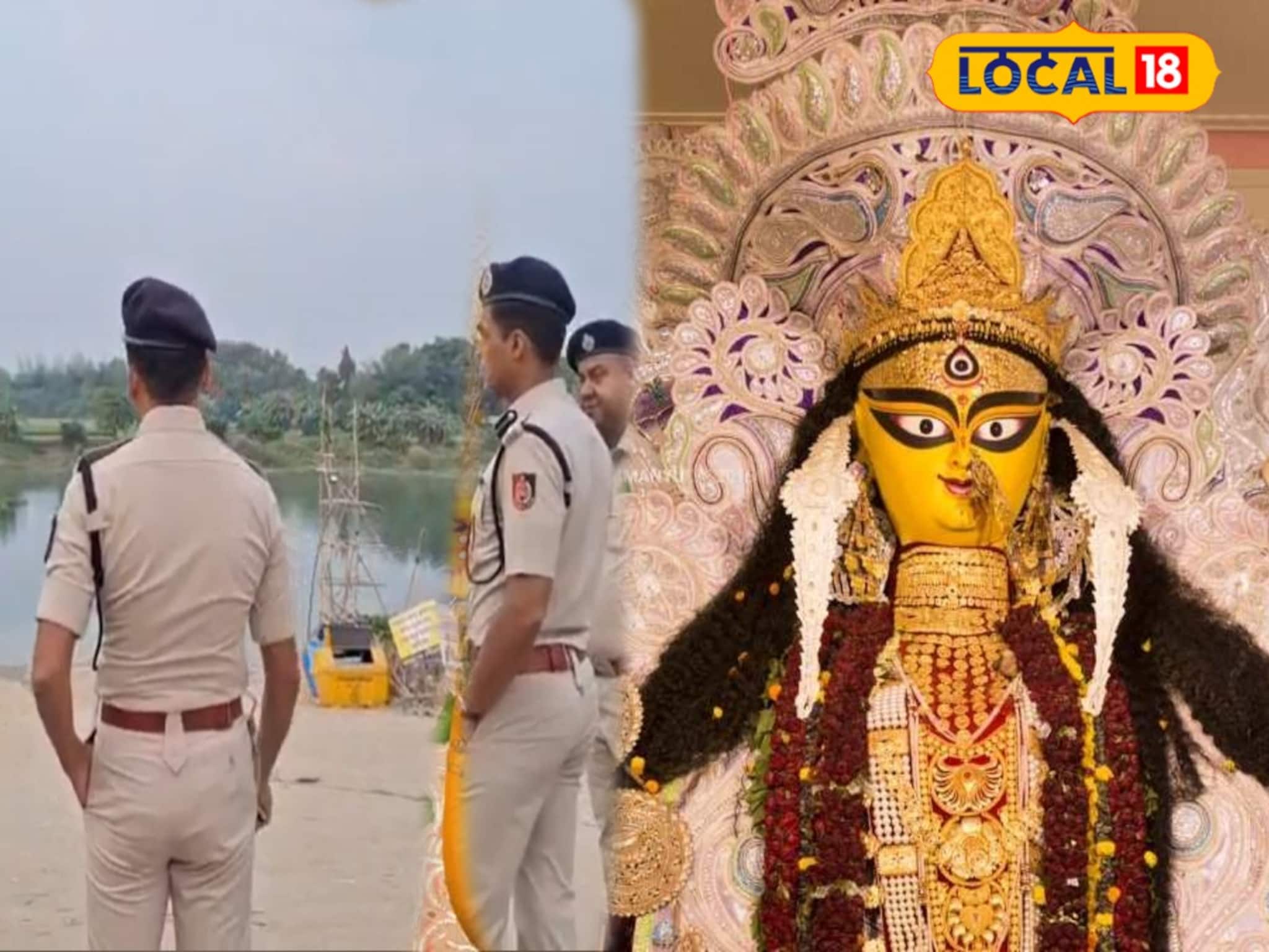কৃষ্ণনগরে জগদ্ধাত্রী পুজোর জৌলুস! নিরাপত্তা নিশ্চিত করতে মাঠে নামলেন খোদ DIG