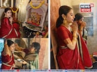 পিসির সঙ্গেই ভোগের আয়োজন, নিজের হাতে দেবীর সাজ, মাধুরিমার বাড়িতে জমজমাট লক্ষ্মী পুজো