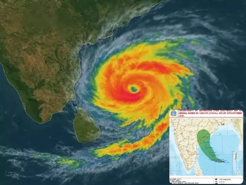 আবহাওয়া দফতরের সর্বশেষ রিপোর্ট অনুযায়ী, ‘মন্থা’ বর্তমানে পশ্চিম-মধ্য বঙ্গোপসাগরের উপর সক্রিয়, এবং গত ৬ ঘণ্টায় প্রায় ঘণ্টায় ১২ কিলোমিটার বেগে এগিয়েছে।