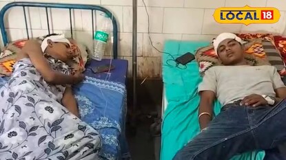 হাসপাতালে চিকিৎসাধীন আহত দুই ভাই হাসপাতালে চিকিৎসাধীন আহত দুই ভাই