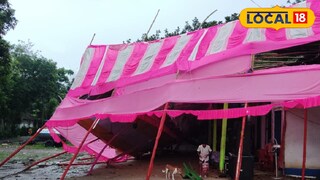 এক মিনিটের সাইক্লোনে লণ্ডভণ্ড নদিয়ার হরিণঘাটা