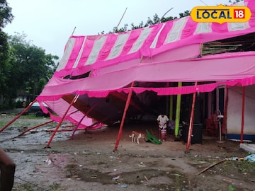 এক মিনিটের সাইক্লোনে লণ্ডভণ্ড নদিয়ার হরিণঘাটা