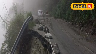 ১০ নম্বর জাতীয় সড়কে ধস