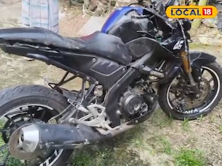 দুর্ঘটনাগ্রস্ত বাইক দুর্ঘটনাগ্রস্ত বাইক