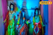 মা কালী থেকে রাধাকৃষ্ণ, রাম-সীতা! পুতুল নাচের মধ্যে সমাজ বদলানোর বার্তা, শিল্পীর নিঃস্বার্থ উদ্যোগে চোখ জুড়োবে
