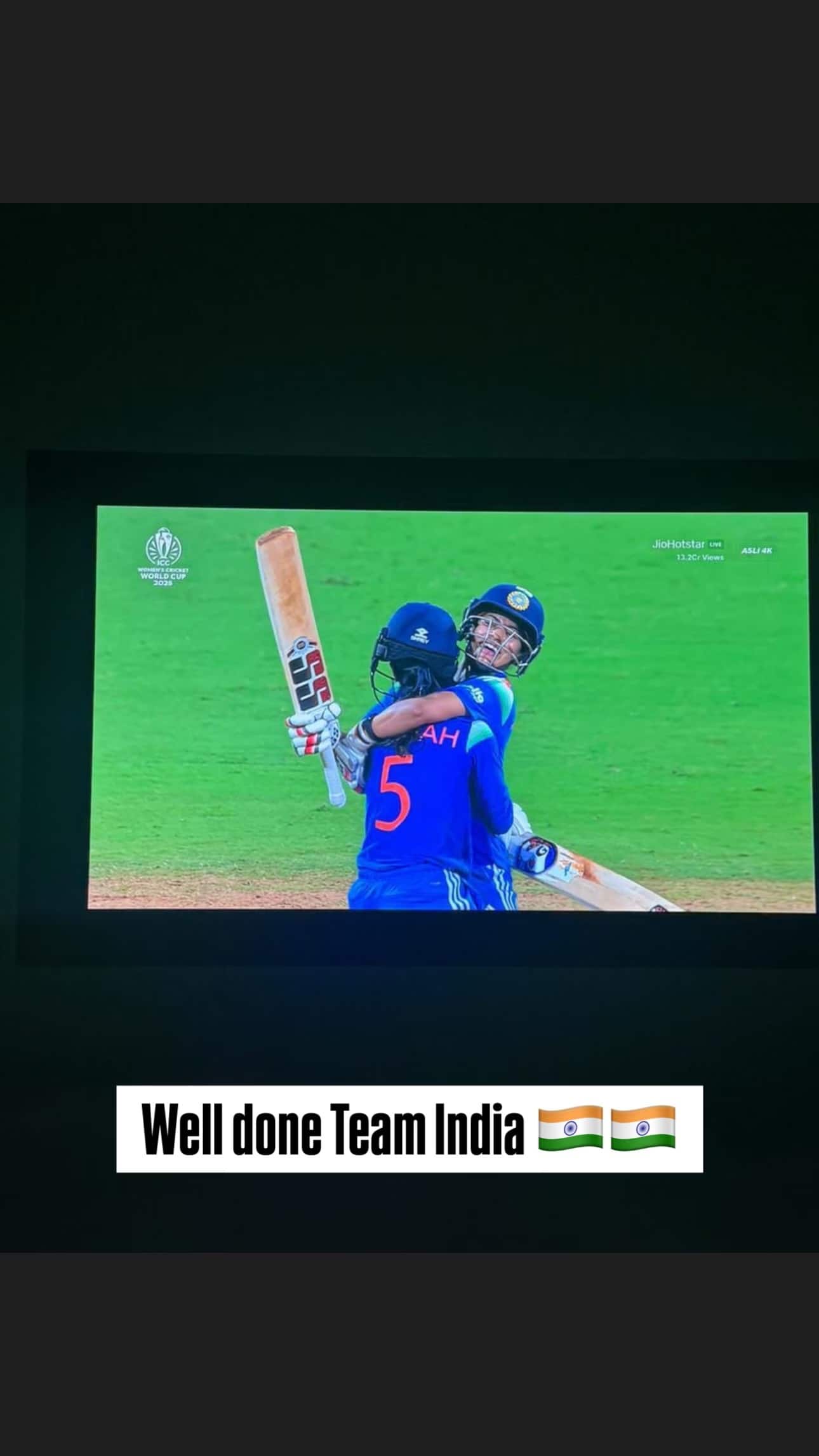 রোহিতের স্টোরিতে মেয়েদের জয়গান - Photo Courtesy- Rohit Sharma