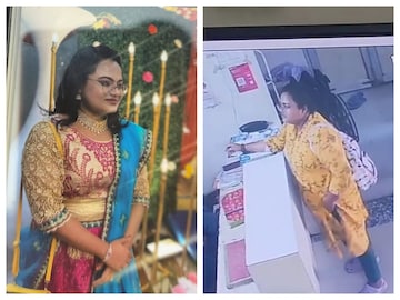 মৃত চিকিৎসক শালিনী দাস৷ (ডানদিকে) শুক্রবার সকালে তমলুকের নার্সিংহোমে তরুণী চিকিৎসক৷  