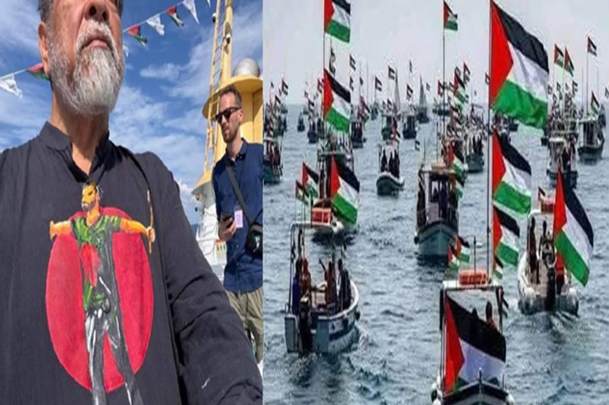 গাজার দিকে এগোচ্ছে ‘মিডিয়া ফ্লোটিলা’! তাতে রয়েছেন বিখ্যাত এক বাঙালি, কে জানেন?