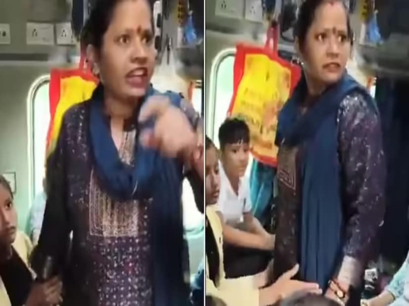 টিটিই যখন বলেন যে তিনি মহিলার বিরুদ্ধে ব্যবস্থা নেবেন, তখন মহিলা অত্যন্ত উদ্ধত সুরে বলেন যে 
