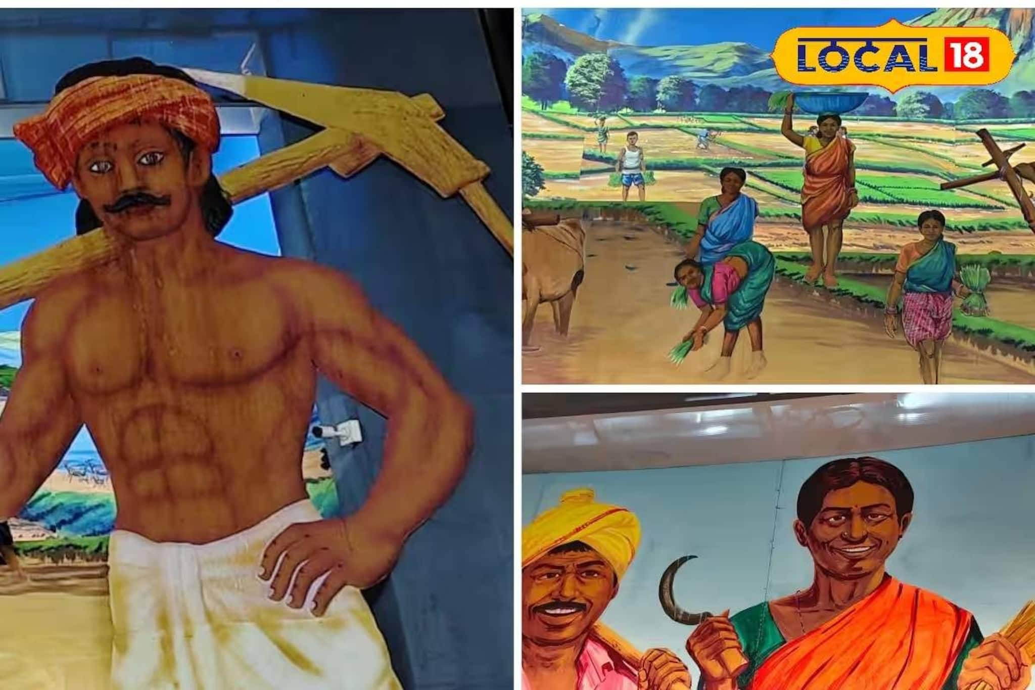 জেলার পুজো প্যান্ডেলে কৃষক ও কৃষিকাজ! 'অন্নদাতা' থিম দেখে মুগ্ধ দর্শনার্থীরা