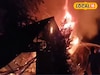 ভরসন্ধ্যায় দাউদাউ করে জ্বলছে বাড়ি ও স্কুল! সাংঘাতিক দৃশ্য গাইঘাটায়