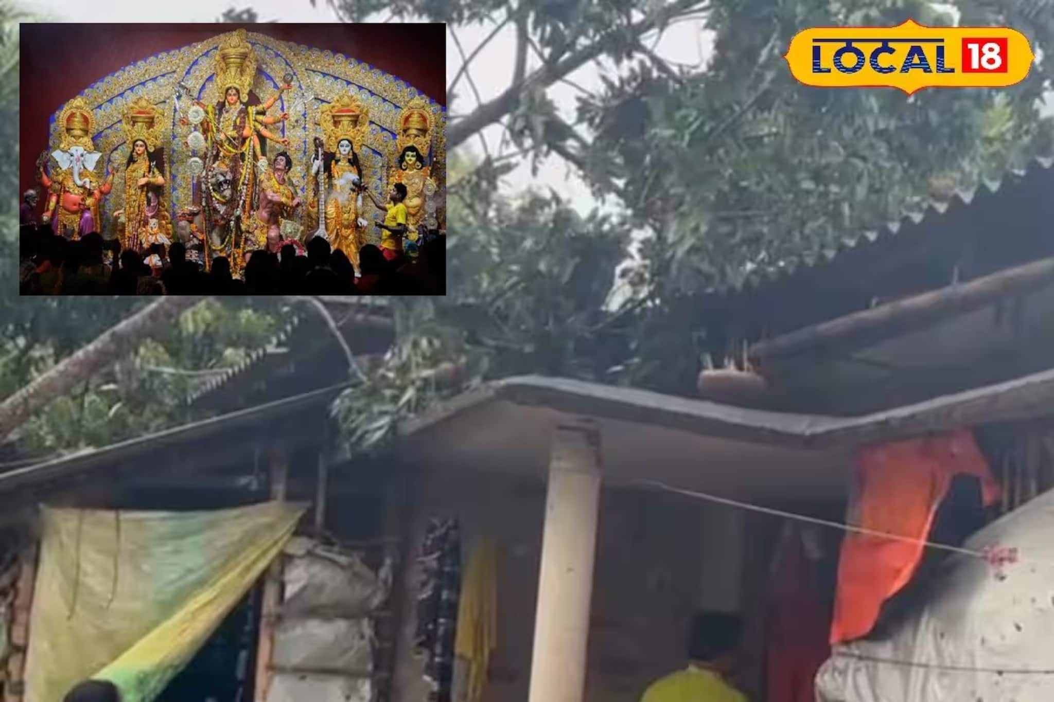 দশমীতে ২ মিনিটের  টর্নেডো, প্রবল গতিতে ঝোড়ো হাওয়ায় উড়ে গেল মানুষের মাথা গোঁজার ঠাঁই