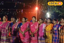 Tribal Festival : আলপনায় মুড়ে ফেলা হয়েছে গ্রাম, গমগম করছে মাদলের শব্দে! সঙ্গে আদিবাসী রমণীদের তাক লাগানো নাচ, কোথায় হল?