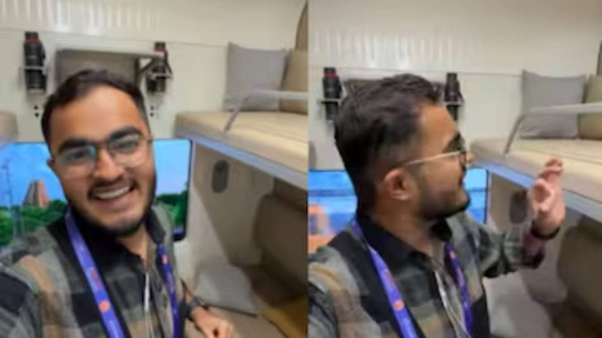 বন্দে ভারত স্লিপার কোচে একী দৃশ্য...! ট্রেনের ফার্স্ট ক্লাস 'প্রিমিয়াম' কেবিনে 'পা' দিতেই পায়ের তলা থেকে মাটি সরল যুবকের!