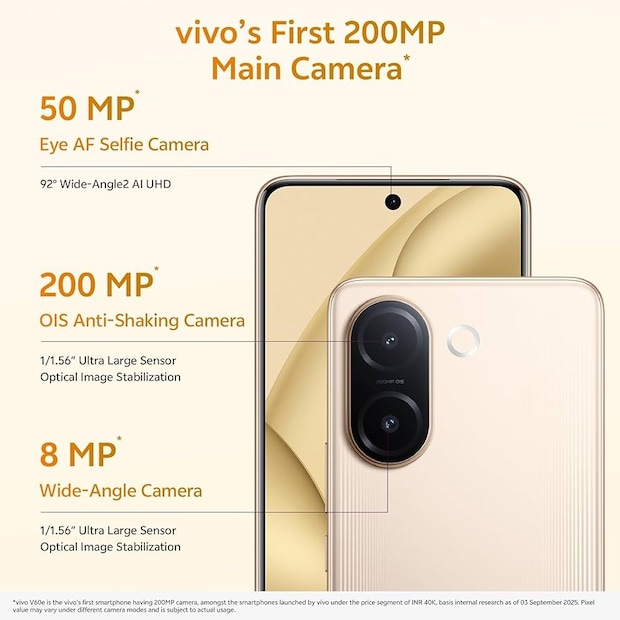 এছাড়া আসতে চলেছে Vivo X300 সিরিজ, এই Vivo ফোনটি ১৩ অক্টোবর, ২০২৫ লঞ্চ হবে। এই সিরিজে একটি ২০০ এমপি প্রাথমিক ক্যামেরা থাকবে, অন্য দিকে, Pro মডেলটিতে একটি ২০০ এমপি টেলিফটো সেন্সর থাকবে। 