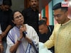 কালীঘাটে বিজয়া সম্মিলনীতে শুভেচ্ছা বিনিময় মমতা-অভিষেকের