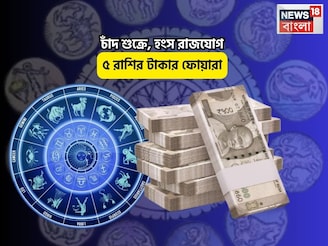 ধামাকাদার দিপাবলী, চকচকে ভাগ্য! চাঁদ শুক্রে, হংস রাজযোগে ৫ রাশির টাকার ফোয়ারা