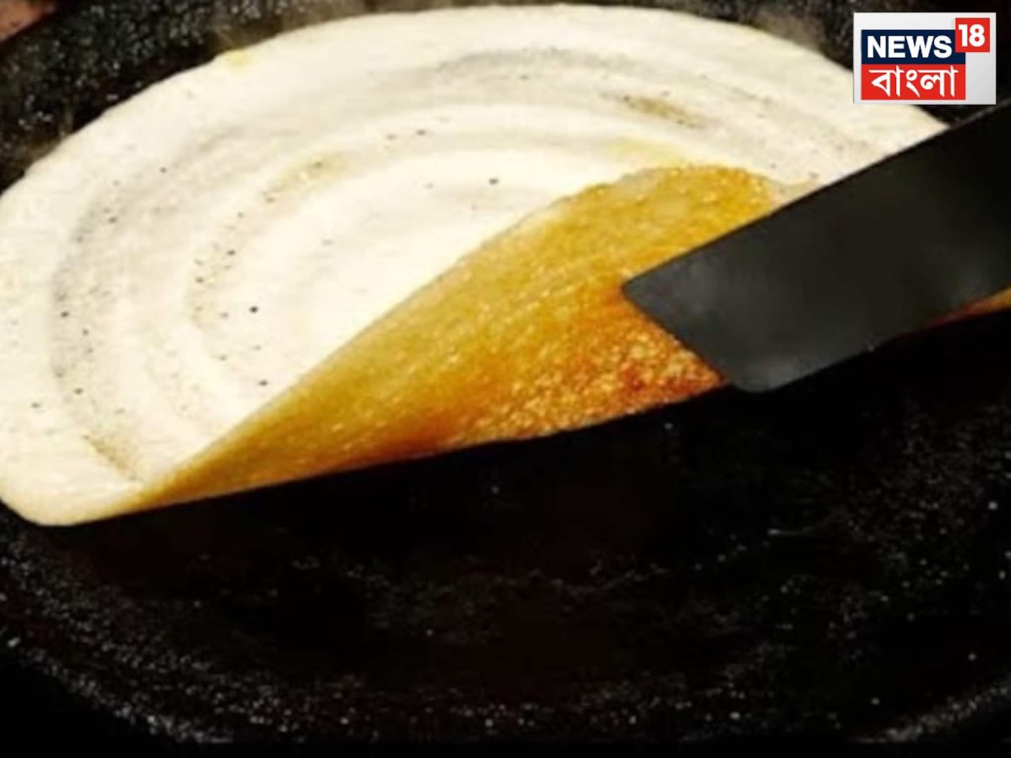 Dosa Making Tips: স্বাস্থ্যকর 'টেস্টি' ডোসা, বাড়িতে বানাতে গেলেই প্যানে আটকে যায়? কিছুতেই উঠতে চায় না, রইল খুব 'ইজি' উপায়