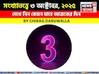 কেমন যাবে আপনার ৩ অক্টোবর দিনটি? সংখ্যাতত্ত্ব অনুযায়ী জানাচ্ছেন জ্যোতিষী চিরাগ দারুওয়ালা