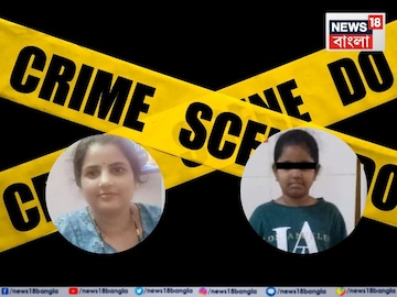 পুলিশ জানিয়েছে পূর্বিকার নিথর দেহের উপর সিলিং থেকে ঝুলছিল তার মা শ্রুতির দেহ৷
