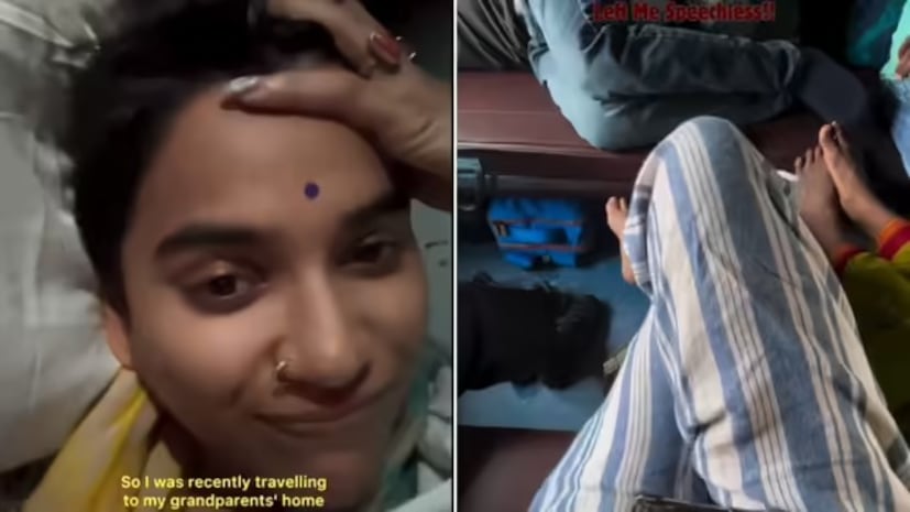 সেখানেই শেষ নয়। পাশে এসে বসে পড়েন এক আন্টি জি যাঁর গা থেকে আসছিল ভয়ঙ্কর দুর্গন্ধ। কিন্তু সেসব সহ্য করেও কার্যত নাকে রুমাল বেঁধে বসে থাকতে হয় তরুণীকে। যার ফলে তিনি যথেষ্ট অস্বস্তি বোধ করতে থাকেন।