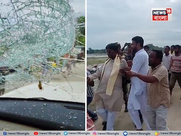 আক্রান্ত বিজেপি সাংসদ।