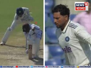 কুলদীপের আউট নিয়েই ভাইরাল চর্চা শুরু