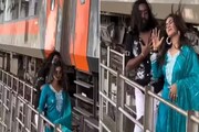 রেল ওভারব্রিজে হাঁটছিল তরুণী.. ঝড়ের বেগে ছুটে আসছিল বন্দে ভারত ট্রেন, পরক্ষণেই যা শুরু হল!