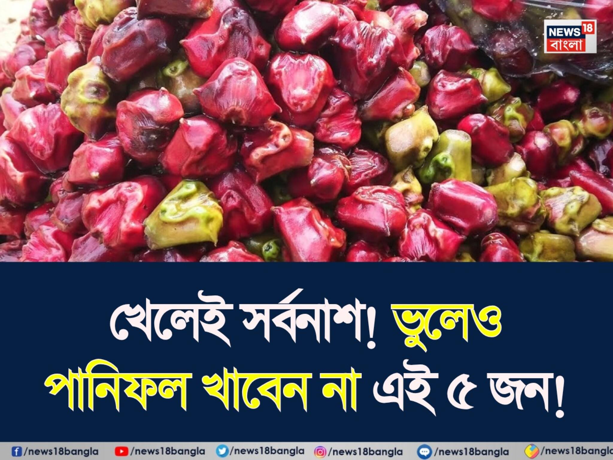 Paniphal (Water Chestnut) Side Effects: দাঁতে কাটলেই সর্বনাশ! ফোঁপড়া শরীর জর্জরিত রোগে! ১ কুচি পানিফলও ভুলেও খাবেন না এই ৫ জন!