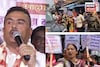 রায়দিঘিতে কালীপুজো উদ্বোধন করতে আসার পথে বিক্ষোভের মুখে বিরোধী দলনেতা শুভেন্দু অধিকারী
