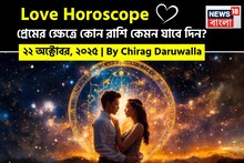 ২২ অক্টোবর, ২০২৫- কেমন যাবে আজকের প্রেমজীবন, জানাচ্ছেন জ্যোতিষী চিরাগ দারুওয়ালা