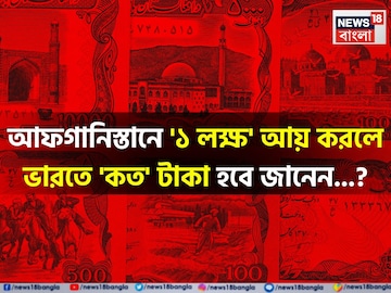 আফগানিস্তানে '১ লক্ষ' আয় করলে ভারতে 'কত' টাকা হবে জানেন...? গ্যারান্টি, শুনলেই চমকাবেন! আফগানিস্তানে '১ লক্ষ' আয় করলে ভারতে 'কত' টাকা হবে জানেন...? গ্যারান্টি, শুনলেই চমকাবেন!