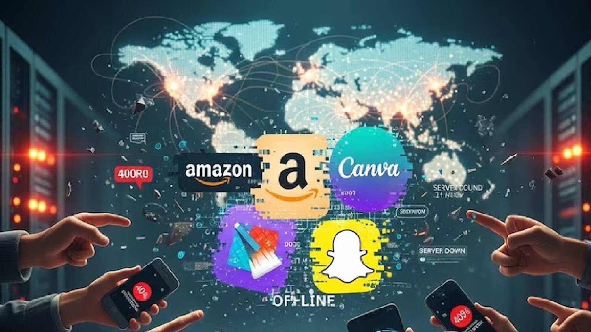 Amazon Faces Glitch: দিওয়ালির দিন সারা পৃথিবীতে ইন্টারনেট পরিষেবায় বড় ধাক্কা,  Amazon, Google, Roblox সব স্তব্ধ