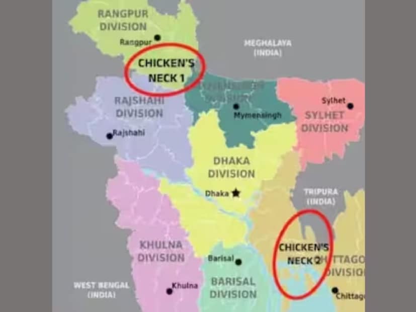 ভারতের চিকেন নেক কেন লোকের কালো নজর?ভারতের 