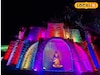 পরিবেশবান্ধব থিমে মণ্ডপের গাছপালা যেন জীবন্ত, কাঁপাচ্ছে চন্দননগরের আলো