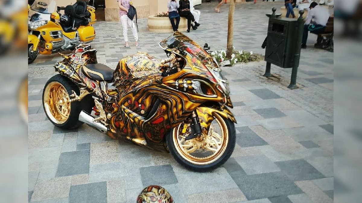 Golden Hayabusa : দামি বাইক তো অনেক দেখেছেন! ১ কোটি ৬৭ লাখ টাকার এমন দু’চাকা দেখেছেন? কী এমন আছে এতে! Golden Hayabusa : দামি বাইক তো অনেক দেখেছেন! ১ কোটি ৬৭ লাখ টাকার এমন দু’চাকা দেখেছেন? কী এমন আছে এতে!