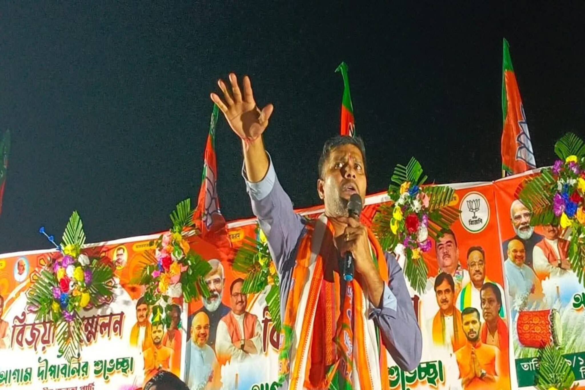 শুভেন্দুর জেলায় গুরুত্বপূর্ণ কেন্দ্রে বিজেপি প্রার্থী কে? দল বলার আগেই ঘোষণা খোদ বিধায়কের!