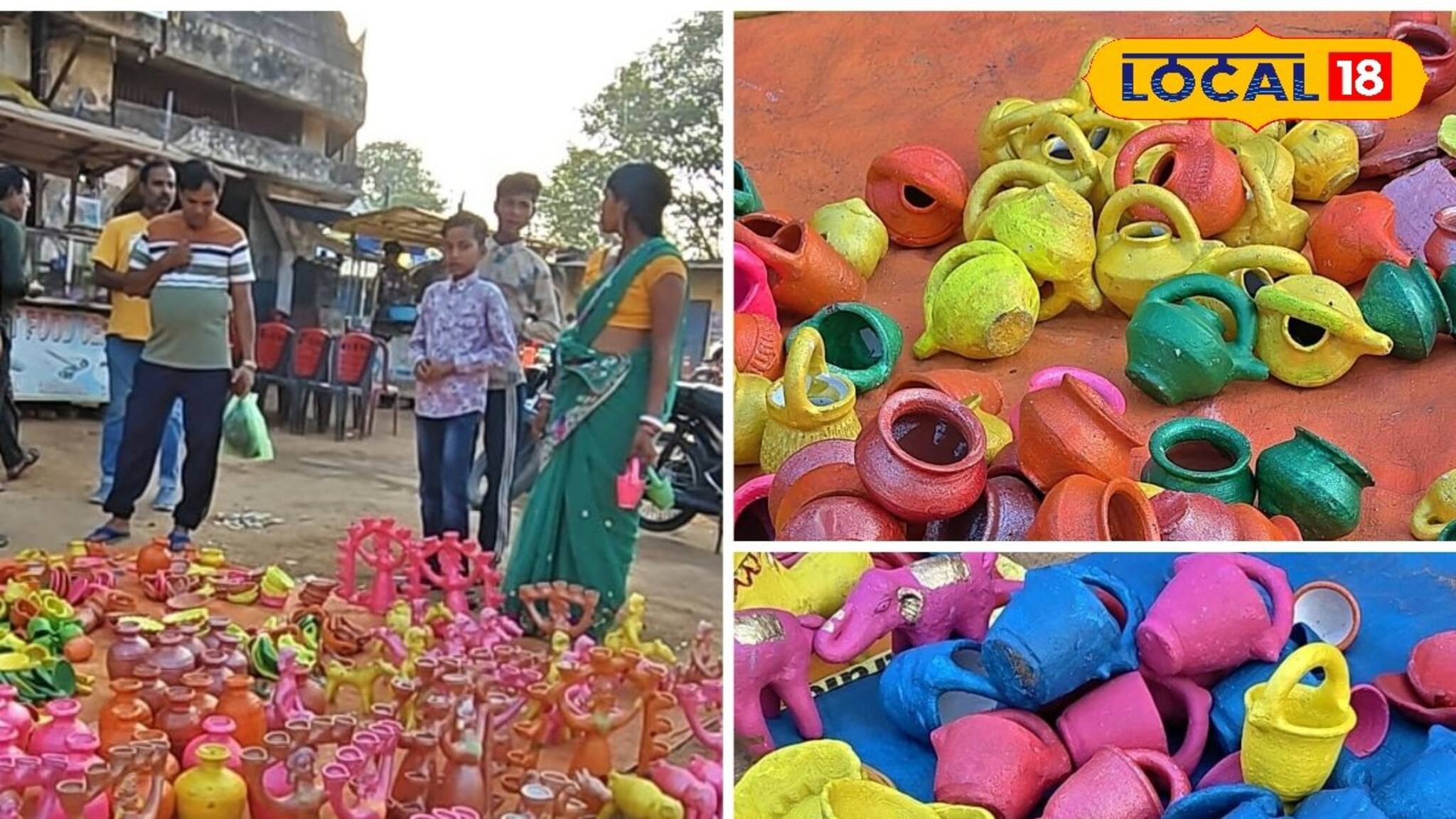 Clay Toys : মাটির রঙিন খেলনায় ছেয়ে গিয়েছে বাজার, চাহিদা তুঙ্গে! যাচ্ছে ভিন রাজ্যেও, দাম কত জানেন?